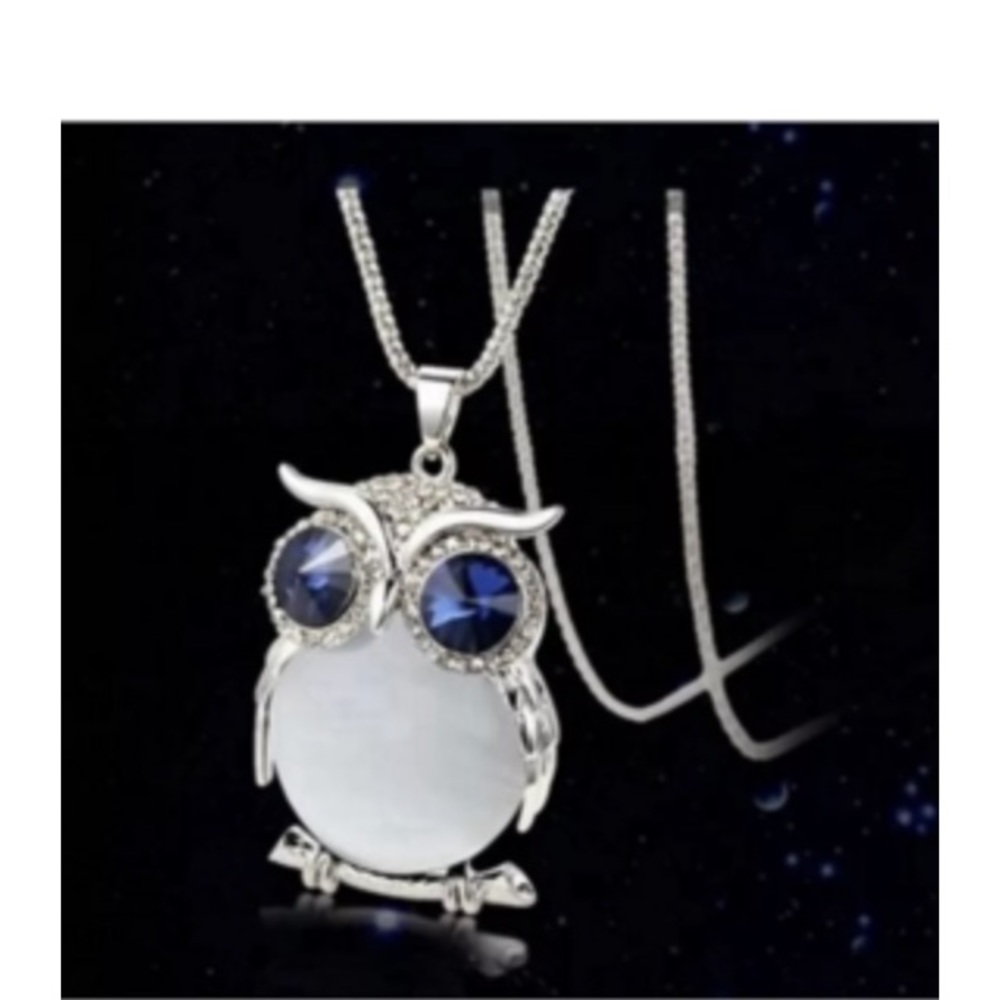 Sliver owl Pendant